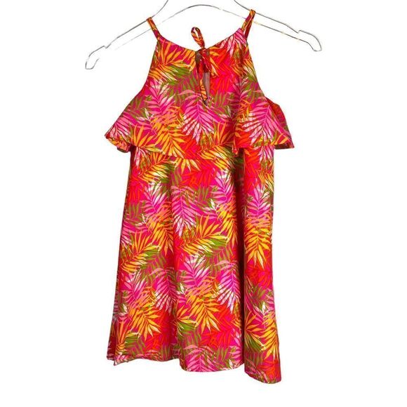 TOMMY BAHAMA Summer Dress Floral Print Little Girl Size 6 - Picture 3 of 7